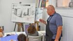 Instructor, Roumen Boudev leading a class
